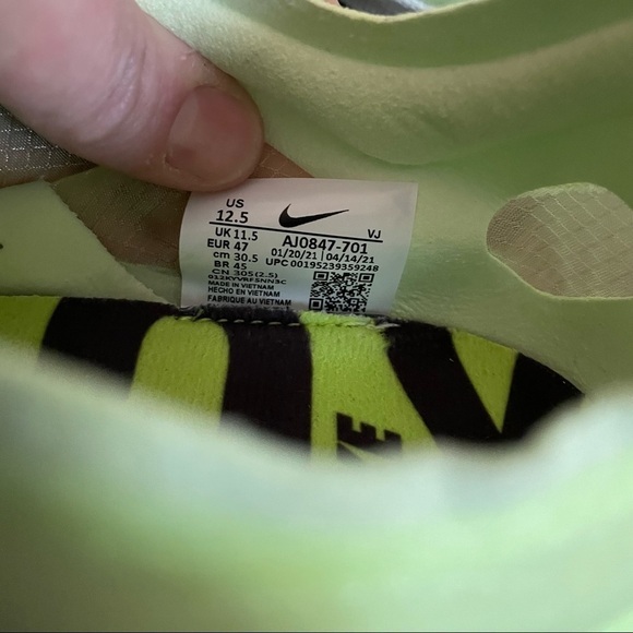 NWOT Nike Zoom Victory 5 XC Track and Field Shoes Distance Spikes Volt - Picture 5 of 6